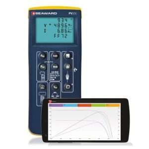 seawardPV200 with IV Curve app